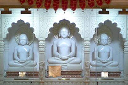 Adinathji Temple marble idols